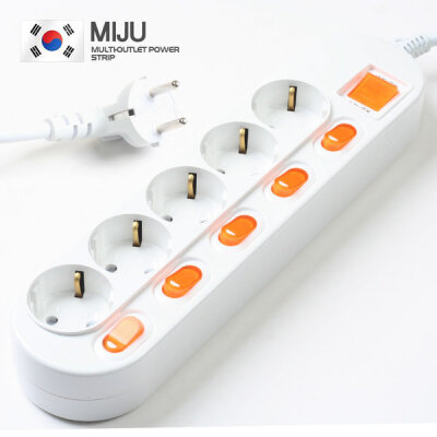 Korean/Multi Plugs/5M/Home Electronic Appliances/Office/Computer/Industrial/Electricity