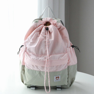 New Semester/Middle School Student/Bag/High School Student/Backpack/Plain Colored/Canvas Bag/Basic/T