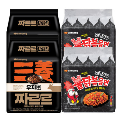 SAMYANG/Black Soybean Sauce Noodle/140g/2Pcs
