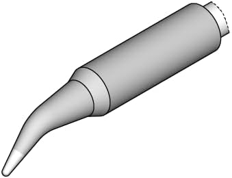 JBC Tools C105-105 Soldering Tip - C105 Series Cartridge - Conical - Bent 40 - 0.3 mm
