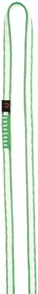 ARMBURY Dyneema Sling - Climbing Equipment Suited for Multi-Pitch and Rock Climbing | UIAA Certified | (Green White, 10mm x 180cm)