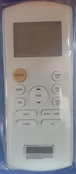Remote Control for Innovair VIN310C2V31 VIN414C2V31 VIN520C2V31 HOE10C2MR1 VIN625C2V31 VIN414C1V32 VIN414C2V32 WOE10C2DB1 HOE10C2MR83 WOE13C2DB1 Portable AC Air Conditioner