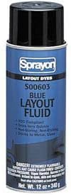 SP603 Blue Layout Dye12 Oz. - Lot of 12