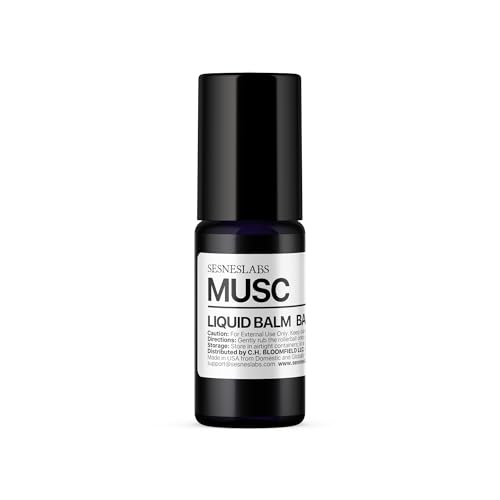 Musc Roll-On, Perfume, Alcohol Free, Olfactive Marker, Niche Scent, Unisex Perfume for Women and Men 10ml.33 fl OZ