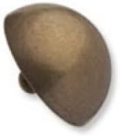Impex Metal Effect Plastic Dome Buttons Bronze - per button
