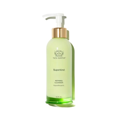 Tata Harper Superkind Refining Cleanser, Gentle Exfoliating Cleanser for Sensitive Skin, Hypoallergenic Skincare, Fragrance Free, Natural Skincare, Dermatologist Tested, Vegan