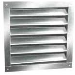 Dual Louver 14x24in Aluminum