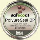Safecoat Polyureseal Bp Satin Waterbased Low VOC Wood & Floor Finish - Gallon