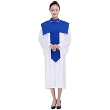 BLESSUME Church Clergy Women Mass Choir Robe Liturgical Praise Worship Dance Robe Dress
