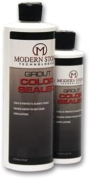 Modern Stone Grout Stain Color Seal - Custom Building Colors - 8oz (Saddle Brown #59)