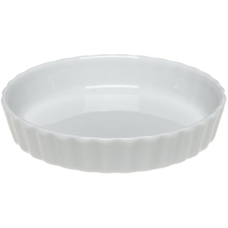 Pillivuyt Porcelain Small 5-14-Inch Individual TartCreme Brulee Dish