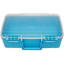 geckobrands Waterproof Dry Box with Silicone Liner Durable, Dust-Proof, Crush-Proof Storage for Electronics and Gear