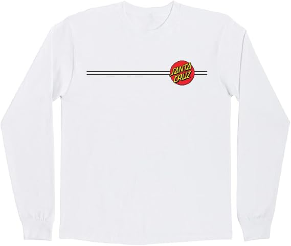 SANTA CRUZ Classic Dot Men's Long Sleeve T-Shirts