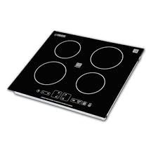 Equator Advanced Appliances 220V - 24" Built in Induction Cooktop 4 Burner