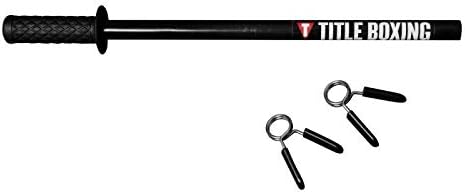 TITLE Boxing Wrist Power Bar - Grip Strength, Fitness, Punching Power, Boxing Improvement, Forearm Strength