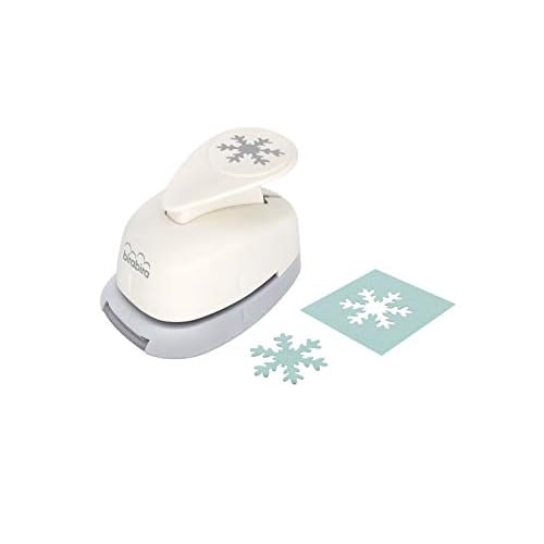 Bira Snowflake Shape Punch, Christmas Punch, 58 Lever Action for Paper Crafting Scrapbooking