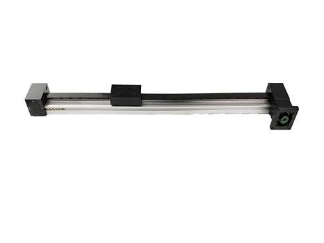 XP2 Synchronous Belt Linear Slide Table, CNC Linear Stage Actuator,CNC Reciprocating Motion Module 3M Belt (Tooth Pitch 3mm) + nema17 (42 Stepper Motors), Effective Stroke: 120mm/4.73in