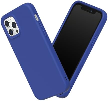RhinoShield Case Compatible with [iPhone 1212 Pro] | SolidSuit - Shock Absorbent Slim Design Protective Cover with Premium Matte Finish 3.5M  11ft Drop Protection - Classic Blue