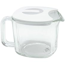 Glass Pitcher with Lid for the ChefWave Milkmade Non-Dairy Milk Maker CW-NMM
