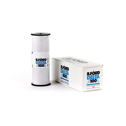 Ilford 1743399 Delta Pro 100 120 Fine Grain Medium Speed, Black and White Film, ISO 100, 120 Size