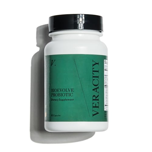 Veracity Metabolic Defense Probiotic Supplement - Probiotics for Women & Men Digestive Health, Hormone Balance, Immune, Brain &Skin Care Support for Puberty to Menopause - 6 Strains - 30 Capsules