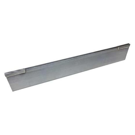 Micro 100 T-100 Cut Off Tool - T Style - Regular - Brazed, 1/16" Width, 3/4" Length, 1/2" Square Shank Height, 4-1/2" OAL, Uncoated