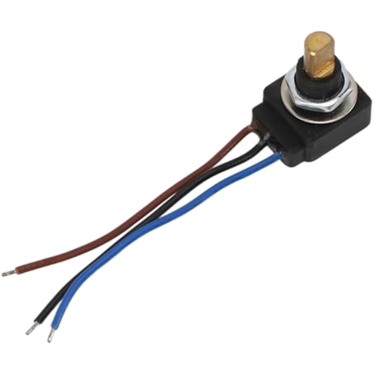 Rotary Potentiometer, 10K Rotary Potentiometer with 10K ohm Adjustable Resistance,IP65 and 3 Pin Potentiometer