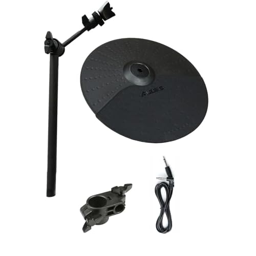 Alesis PRO 10 inch Choke Cymbal with 13 Inch Cymbal ArmClamp and Silverline Audio 10ft Connection Cable Bundle