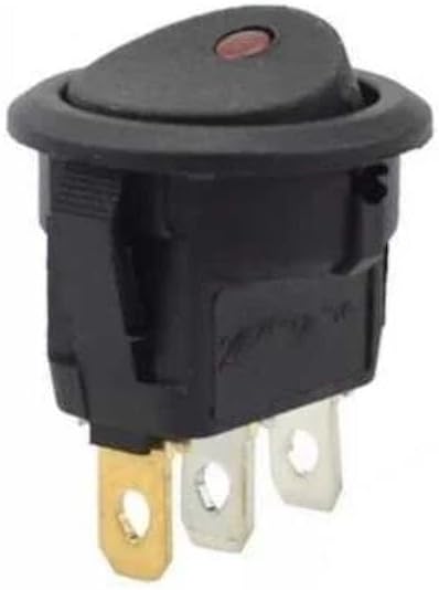 SANEC IC-132A Yuvarlak Nokta Işıklı Anahtar 12V
