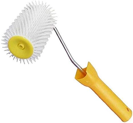 T-king Self Leveling Cement Defoaming Spike Roller Epoxy Roller Flooring Tools Remove Bubbles (10 Inch)
