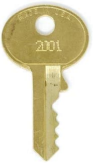 Master Lock 3598 Replacement Keys: 2 Keys