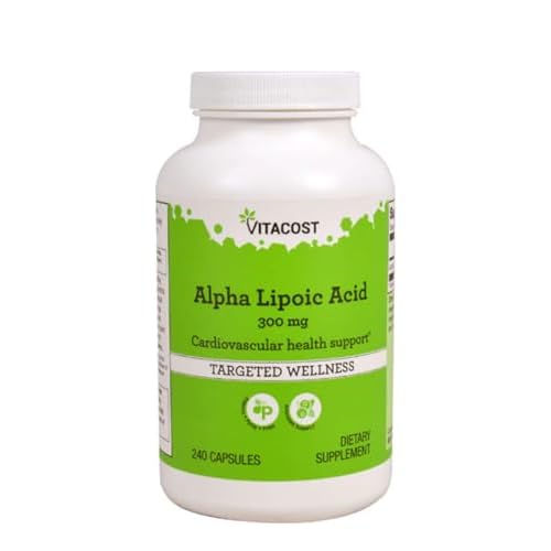 Vitacost Alpha Lipoic Acid - 300 mg - 240 Capsules