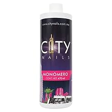 Nail Liquid Monomer EMA Professional Grade for Acrylic Powder System, 16 fl OZ.