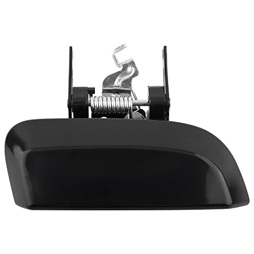 BOXI Smooth Black Rear Left Passenger Side Exterior Outside Door Handle Fits for Nissan Pathfinder 2005-2012 4-Door 82607EA502 82607-EA502 81074