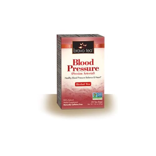 Bravo Teas, Blood Pressure, 20 Count (pack Of 6)