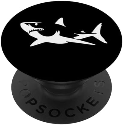 Shark PopSocket - Great White Shark Pop Socket PopSockets Adhesive PopGrip