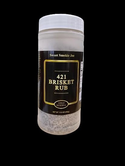 Sweet Smokie Joe 421 Gold Reserve Competition Brisket Rub