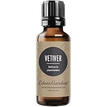 Edens Garden Vetiver Essential Oil- 100% Pure Premium Grade, Undiluted, Natural, Therapeutic, Aromatherapy, The Best for Diffuser, Skin, Humidifiers, Kid Safe 30 ml (1 fl oz)