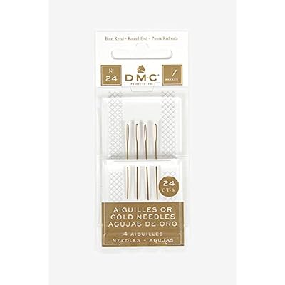 DMC Gold Tapestry Hand Needles, Size 24 4Pkg
