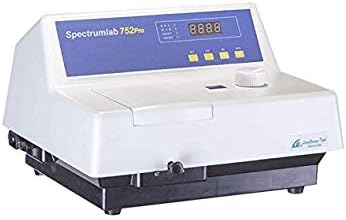 CGOLDENWALL UV-visible Spectrophotometer 752PRO Spectrometer Light Meter Wavelength:190nm~1100nm Bandwidth:2nm with Light Source and Spectral Energy Calibration System