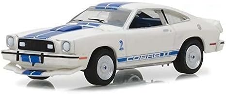 Greenlight 44790-A Charlie's Angels Jill Monroe's (Farrah Fawcett) 1976 Ford Mustang II Cobra II 1/64 Scale