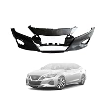 Front Bumper Cover Primed Replacement For 2019 2020 2021 2022 2023 Niss-an Maxima SL SR, 620229DJ1H NI1000327
