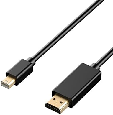 GORITE Mini DP Male to HDMI Male Adapter Black Cable