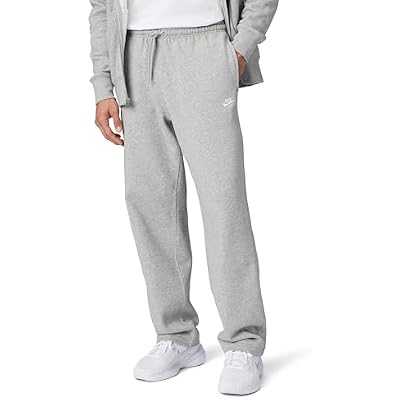 Nike Men's Club Open Hem Brushed Fleece Pants