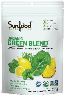 Sunfood Simple Nutrition, Green Blend, Organic New 4 oz