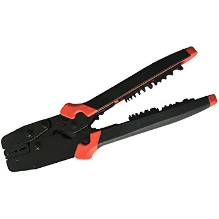 New Ratchet crimping tool B-005 with 2 interchangeable crimping dies in handles, crimper, crimp tool