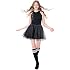 Simplicity Women Costume Set Classic 4 layered Tulle Tutu Skirt with Tube Socks