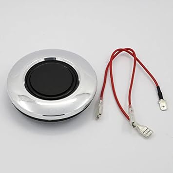 Horn Button for 6-bolt Steering Wheels (Polished)