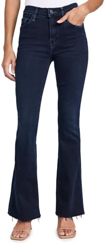Mother Womens The Weekender Fray Jeans