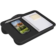LAPGEAR Compact Lap Desk Fits Up to 14 Laptops Black Style No. 43108